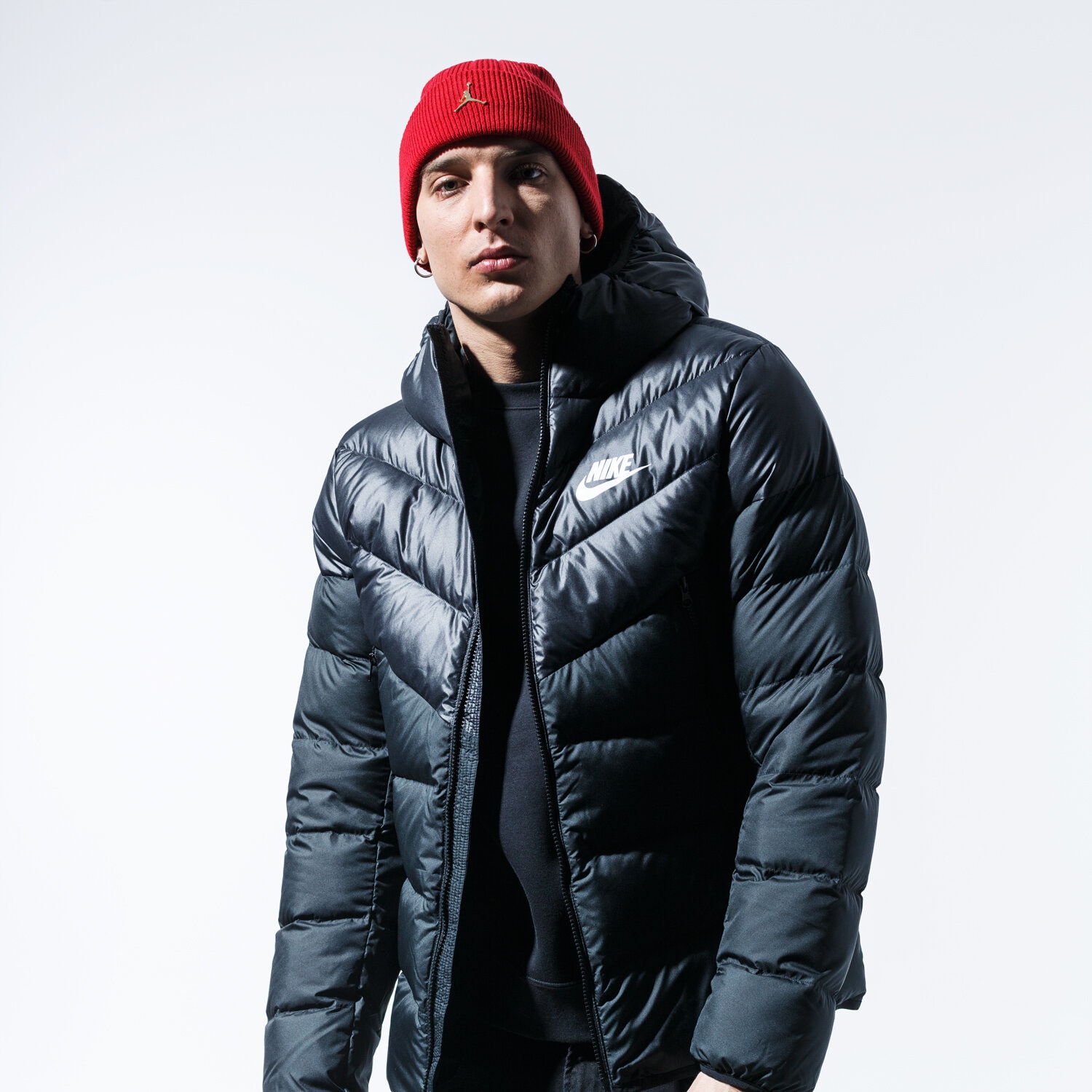 Kurtka zimowa męska NIKE KURTKA M NSW DWN FILL WR JKT HD 928833-010 CZARNY