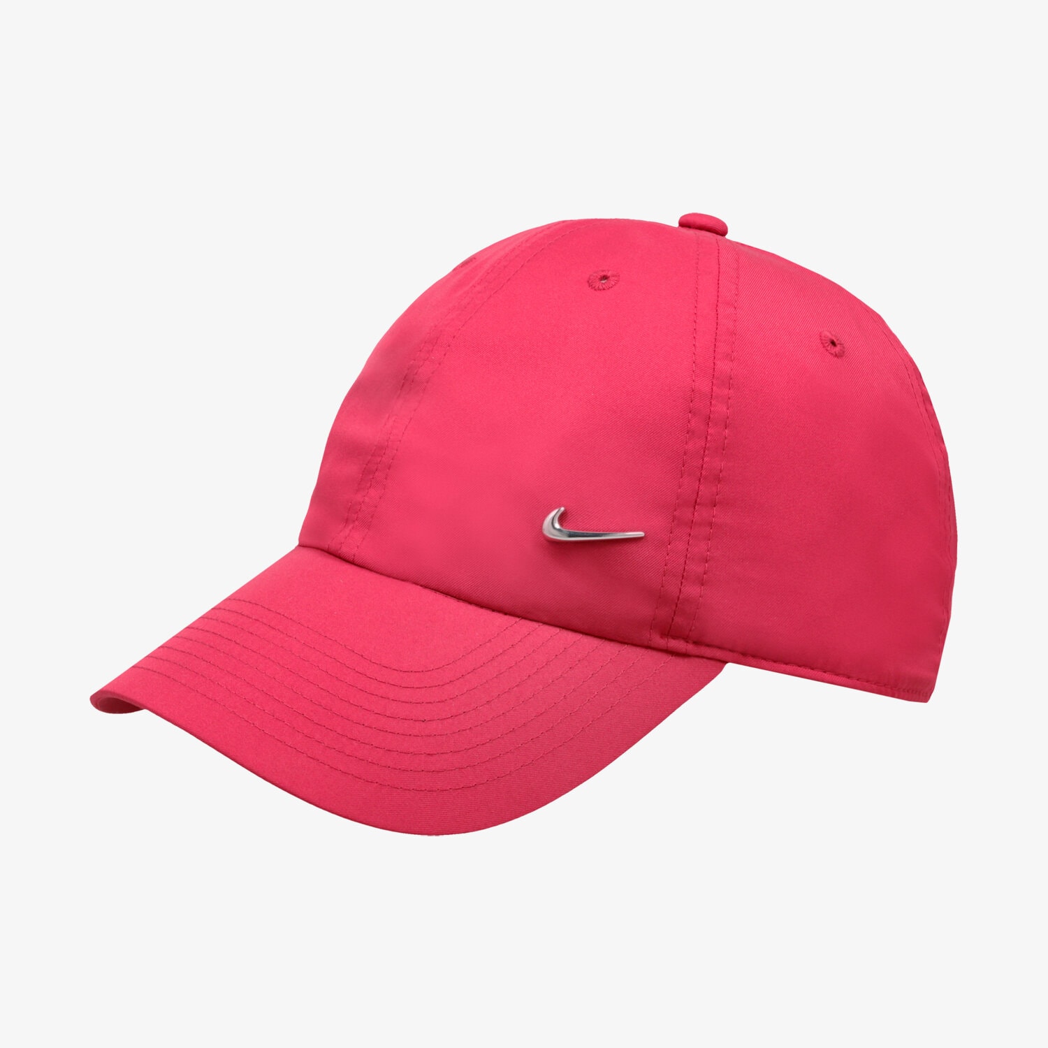 Czapka z daszkiem dla dzieci NIKE CZAPKA U NK H86 CAP NK METAL SWOOSH 943092618 CZERWONY