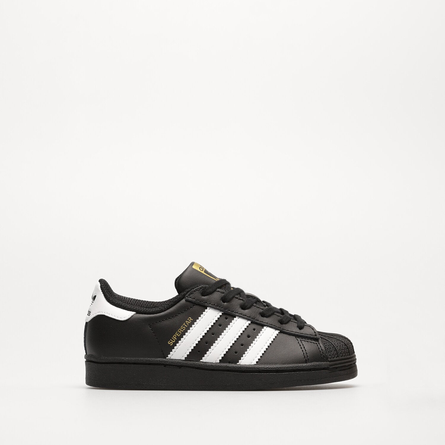 Buty sneakersy dla dzieci ADIDAS SUPERSTAR EF5394 CZARNY