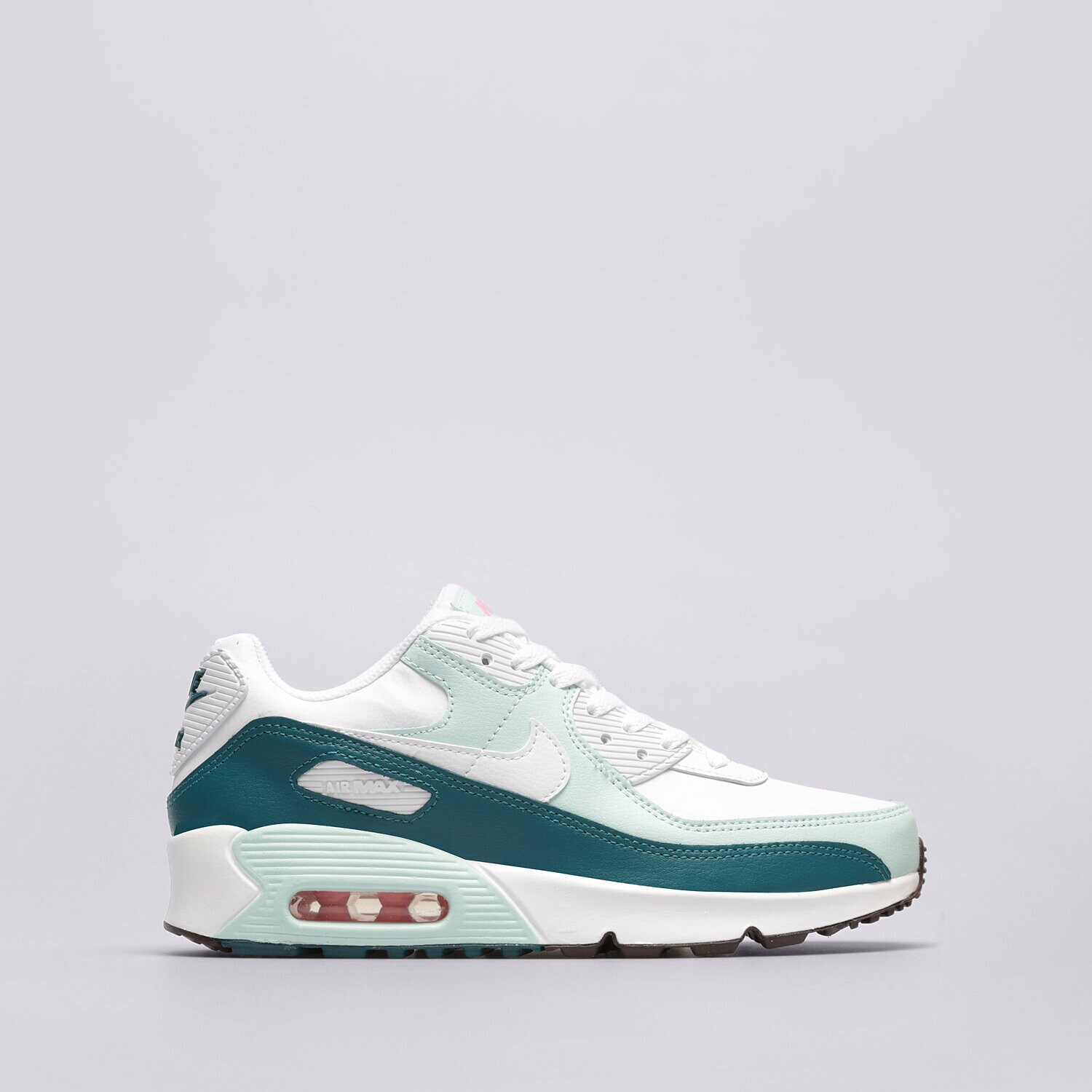 Buty sneakersy dla dzieci NIKE AIR MAX 90 LTR DV3607-104 ZIELONY