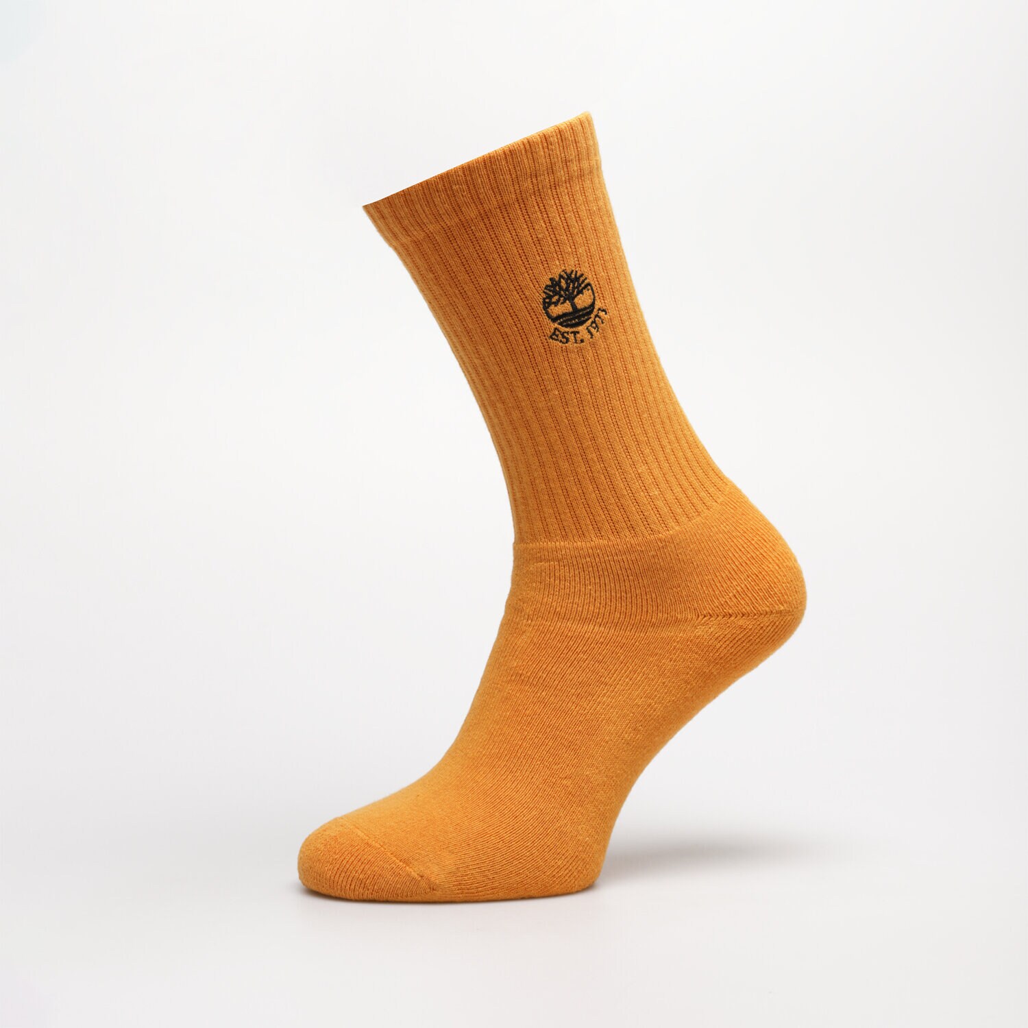 Skarpetki sportowe damskie TIMBERLAND SKARPETY 1PP COLOR BLAST CREW TB0A2PYG8041 POMARAŃCZOWY
