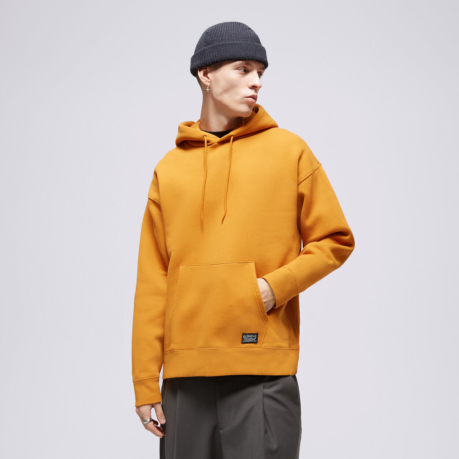 Bluza męska LEVI'S BLUZA Z KAPTUREM SKATE A1008-0005 POMARAŃCZOWY