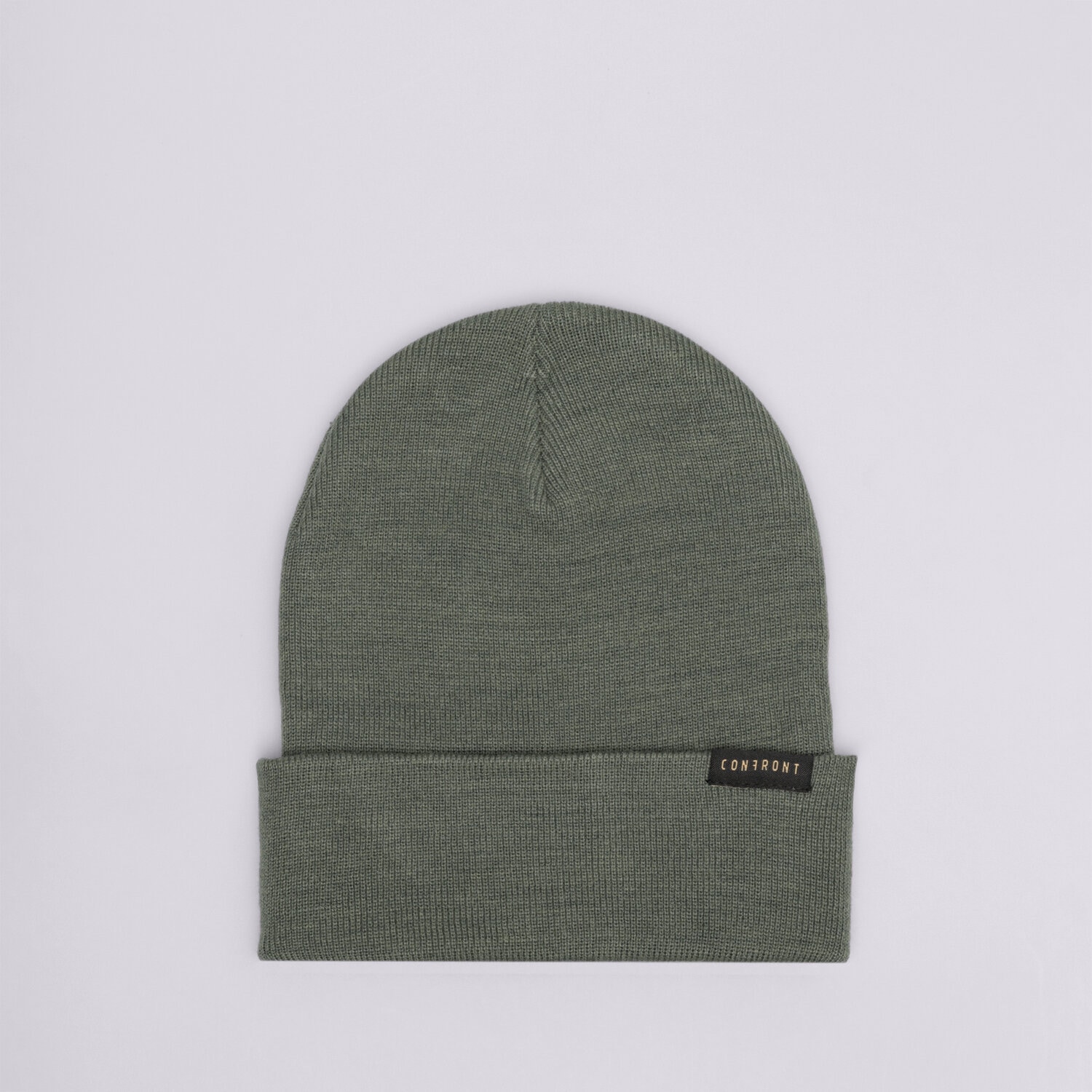 Czapka zimowa dla dzieci CONFRONT CZAPKA CLASSIC BEANIE CF323HAT90004 ZIELONY
