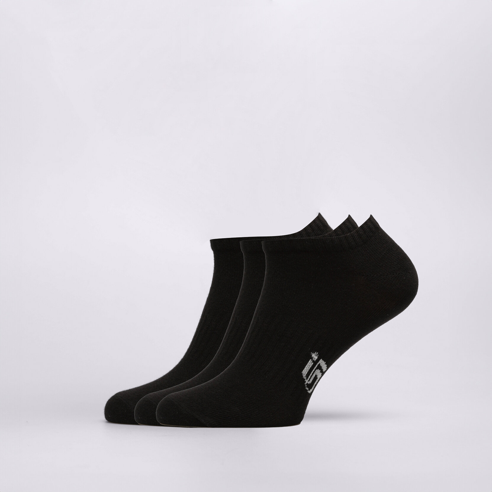 Skarpetki sportowe damskie SIZEER SKARPETY STOPKI CZARNE STOPKI SI123SKS42001 CZARNY