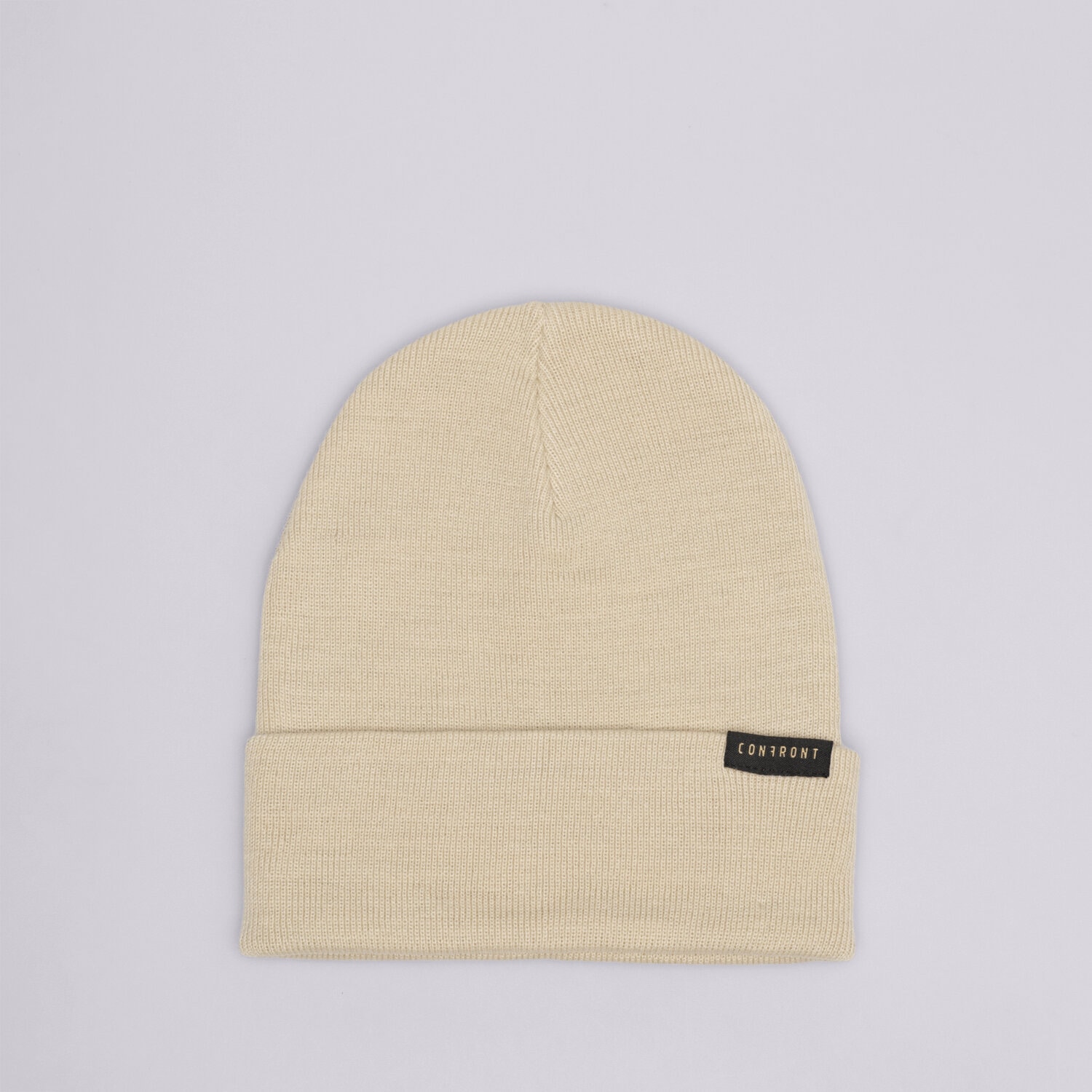 Czapka zimowa dla dzieci CONFRONT CZAPKA CLASSIC BEANIE CF323HAT90005 BEŻOWY