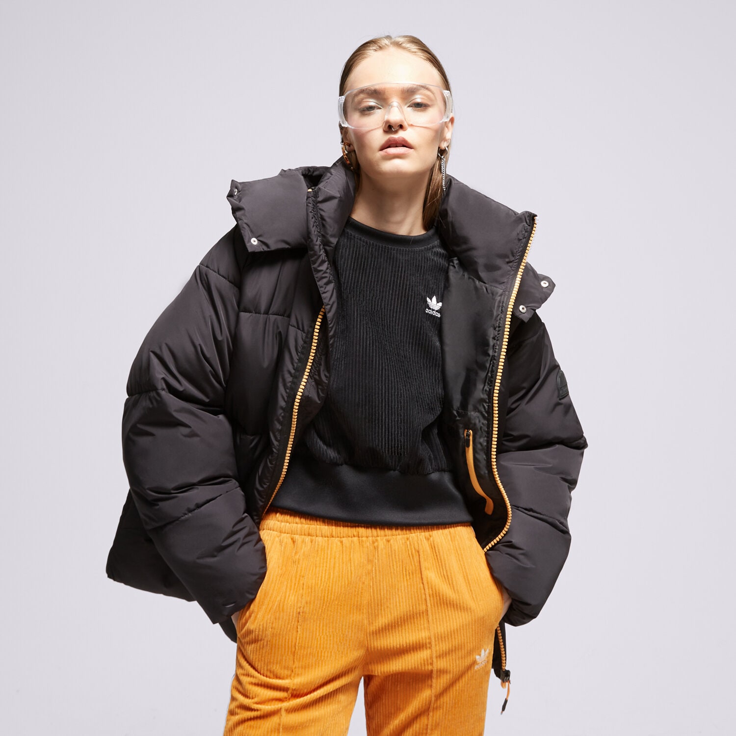 Kurtka zimowa damska ELLESSE KURTKA PUCHOWA EDGWARE PADDED JACKET BLK SRT19262011 CZARNY