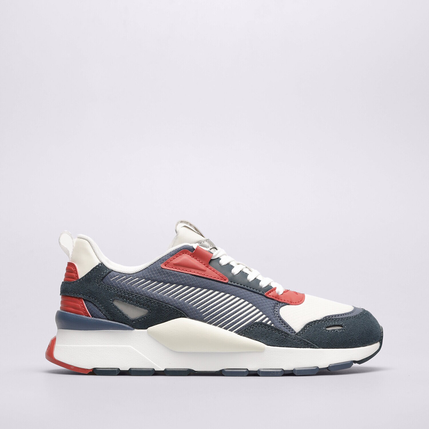 Buty sneakersy męskie PUMA RS 3.0 FUTURE VINTAGE 39277404 GRANATOWY