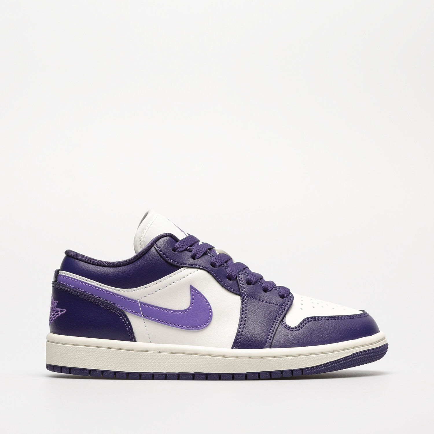Buty sneakersy damskie WMNS AIR JORDAN 1 LOW DC0774-502 FIOLETOWY
