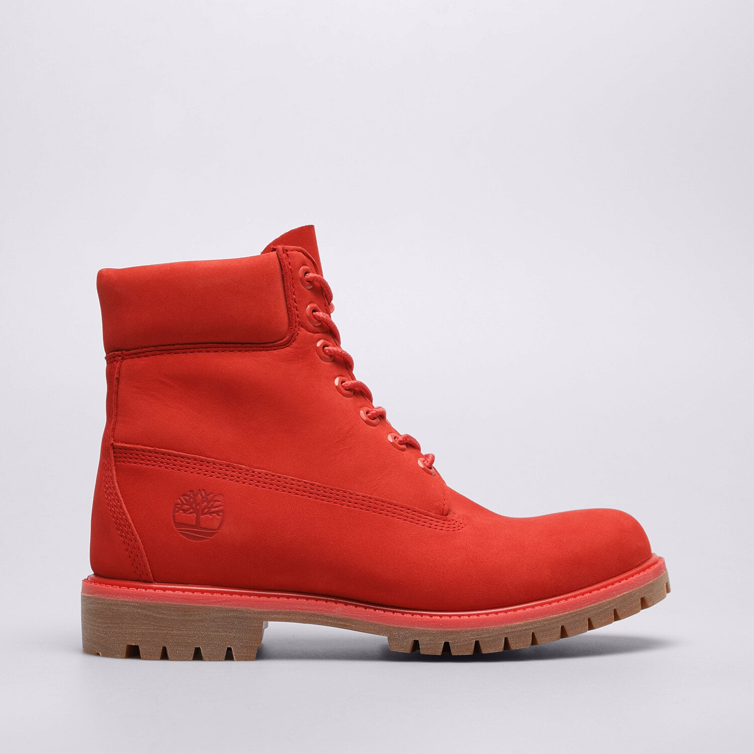 Buty zimowe sportowe męskie TIMBERLAND 6 INCH PREMIUM BOOT TB0A5VEWDV81 CZERWONY