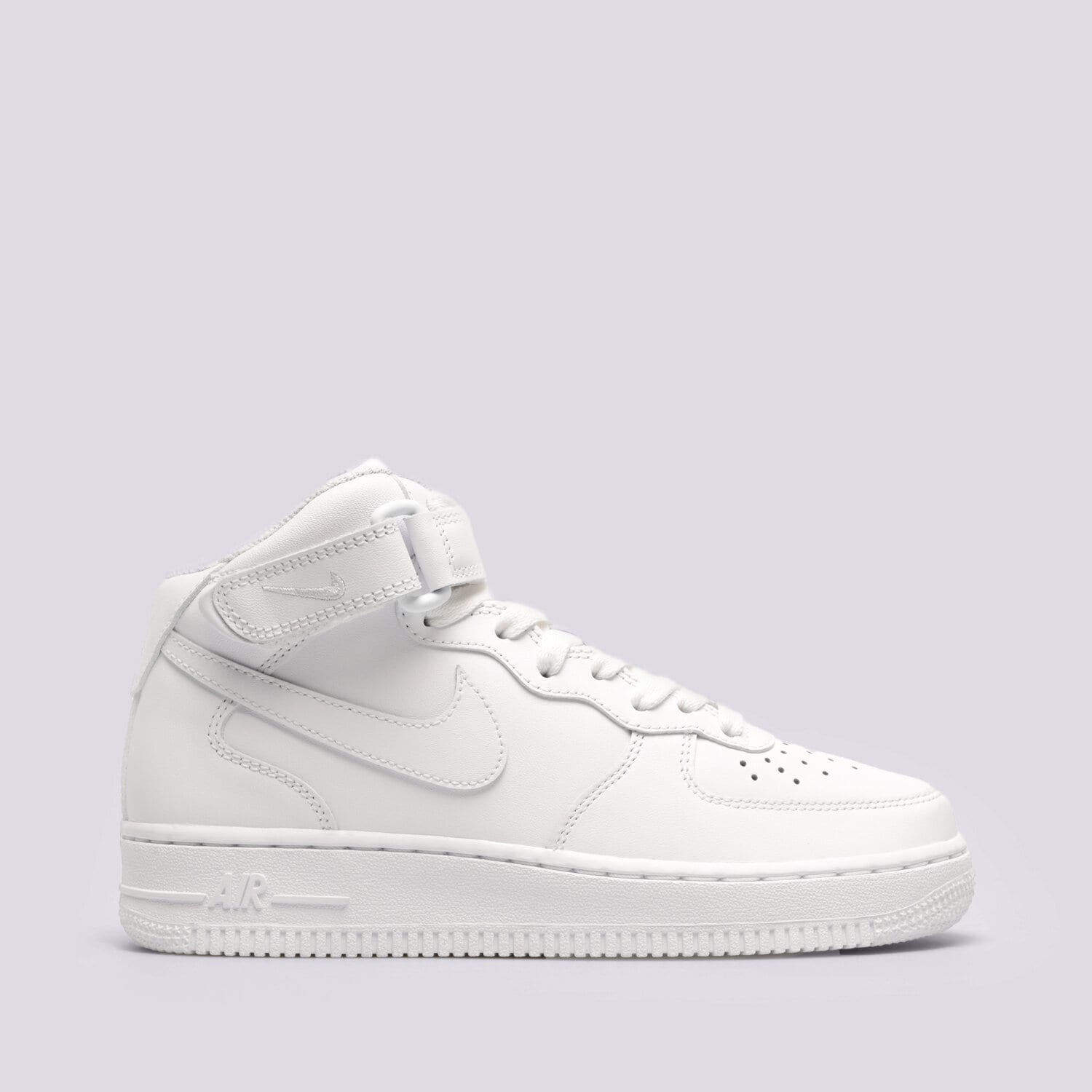 Buty sneakersy damskie NIKE AIR FORCE 1 '07 MID DD9625-100 BIAŁY