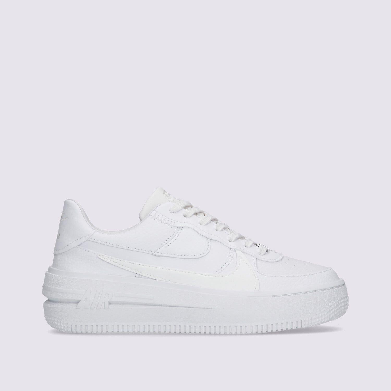 Buty sneakersy damskie NIKE AIR FORCE 1 PLATFORM DJ9946-100 BIAŁY