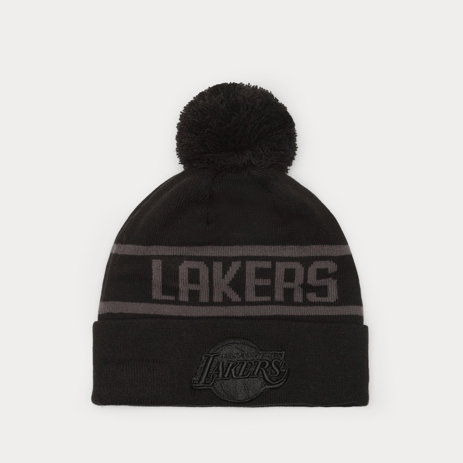 Czapka zimowa męska NEW ERA CZAPKA TONAL BEANIE LAKERS LOS ANGELES LAKERS 60364320 CZARNY