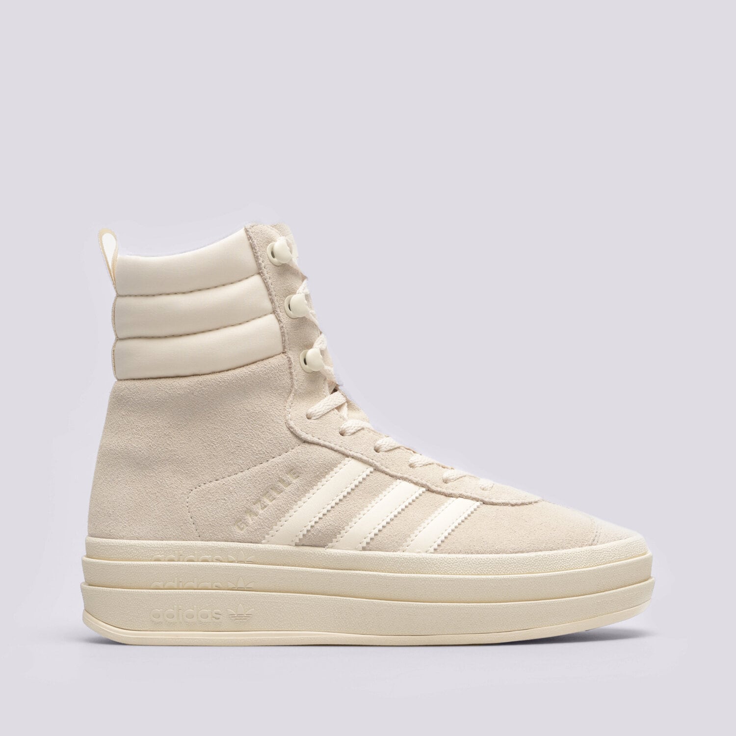 Buty zimowe damskie ADIDAS GAZELLE BOOT W ID6984 BEŻOWY