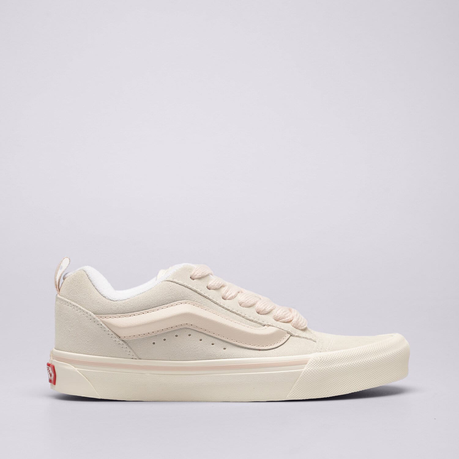 Damskie trampki, tenisówki VANS KNU SKOOL VN0009QCPNK1 KREMOWY