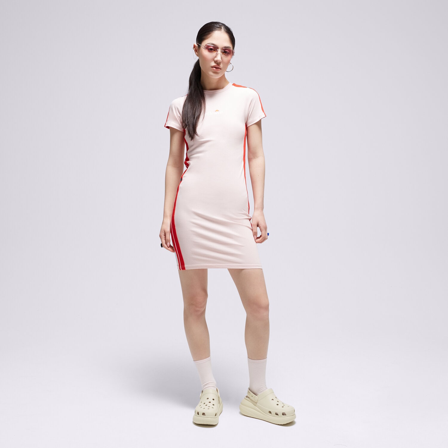 Modna sukienka sportowa ELLESSE SUKIENKA RIGI DRESS LPINK SGN08448808 RÓŻOWY