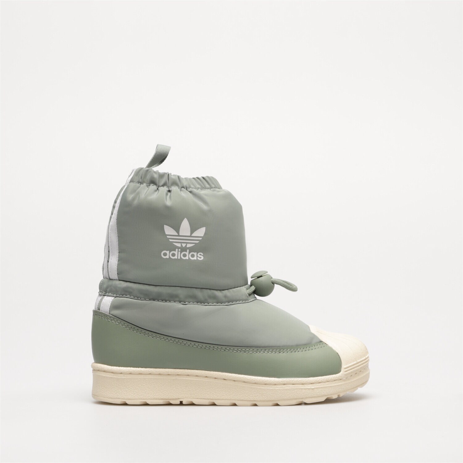 Buty zimowe, trekkingowe, outdoor dla dzieci ADIDAS SUPERSTAR 360 BOOT C IG5078 ZIELONY