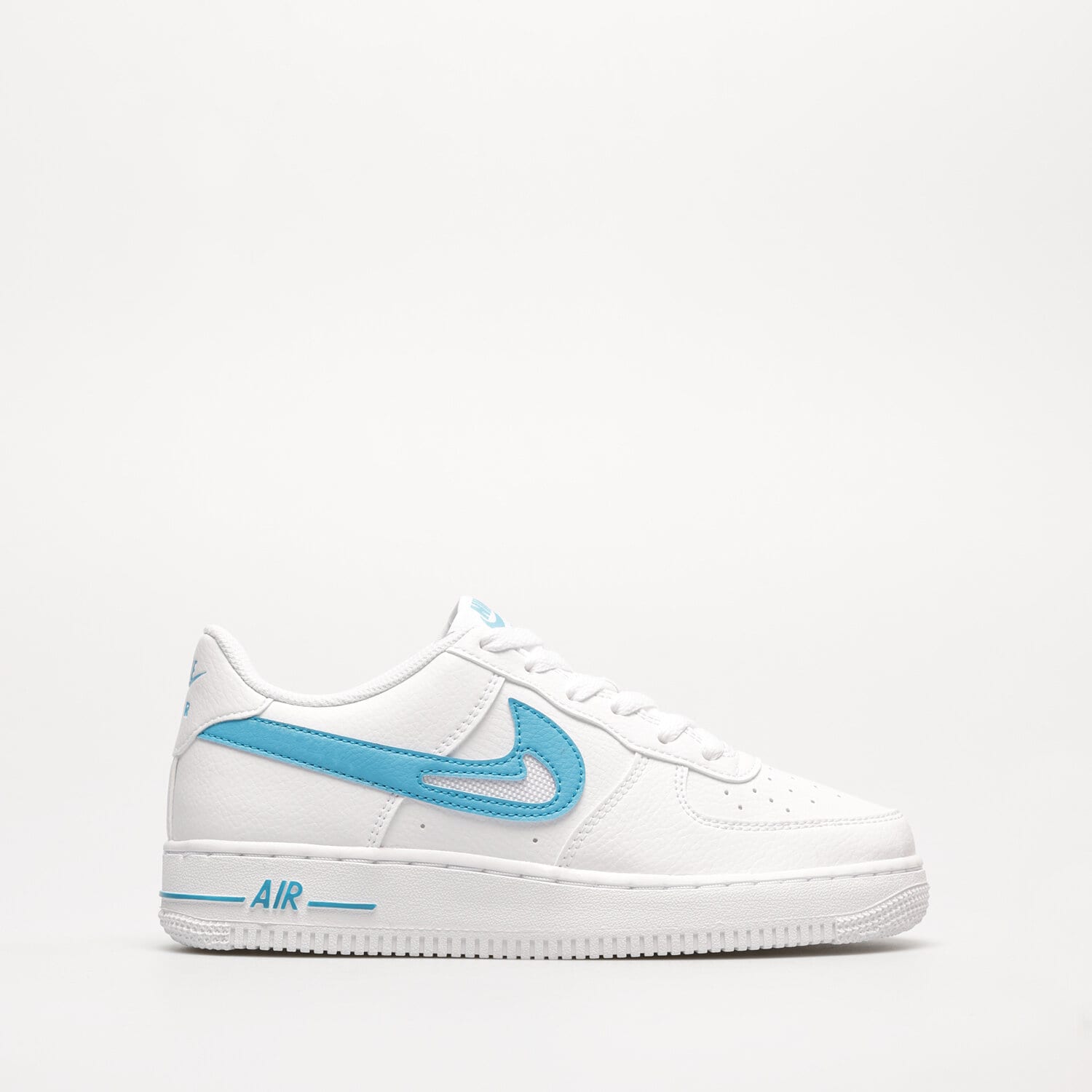 Buty sneakersy dla dzieci NIKE AIR FORCE 1 GS FN7793-100 BIAŁY