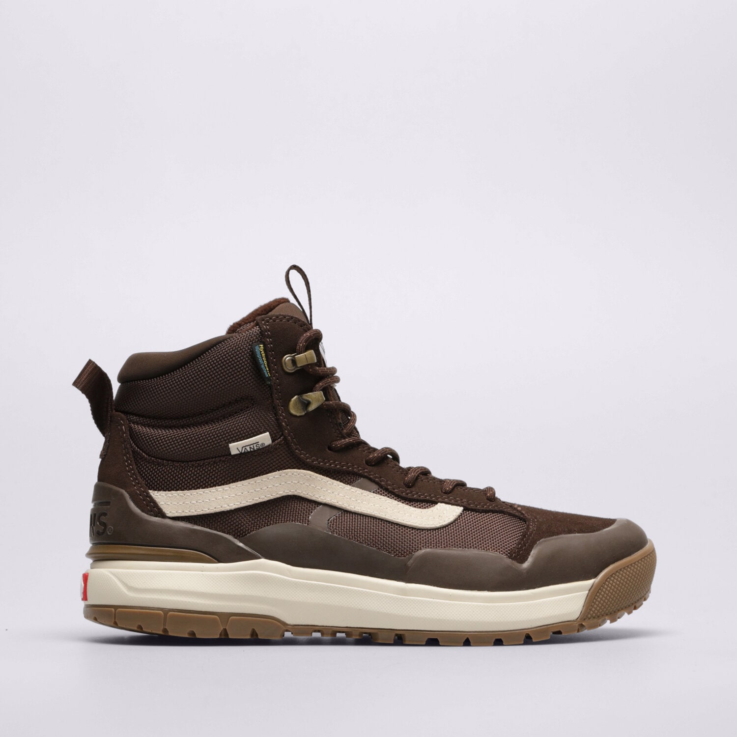 Buty sneakersy męskie VANS UA ULTRARANGE EXO HI MTE-2 VN0A4BVS3N11 BRĄZOWY