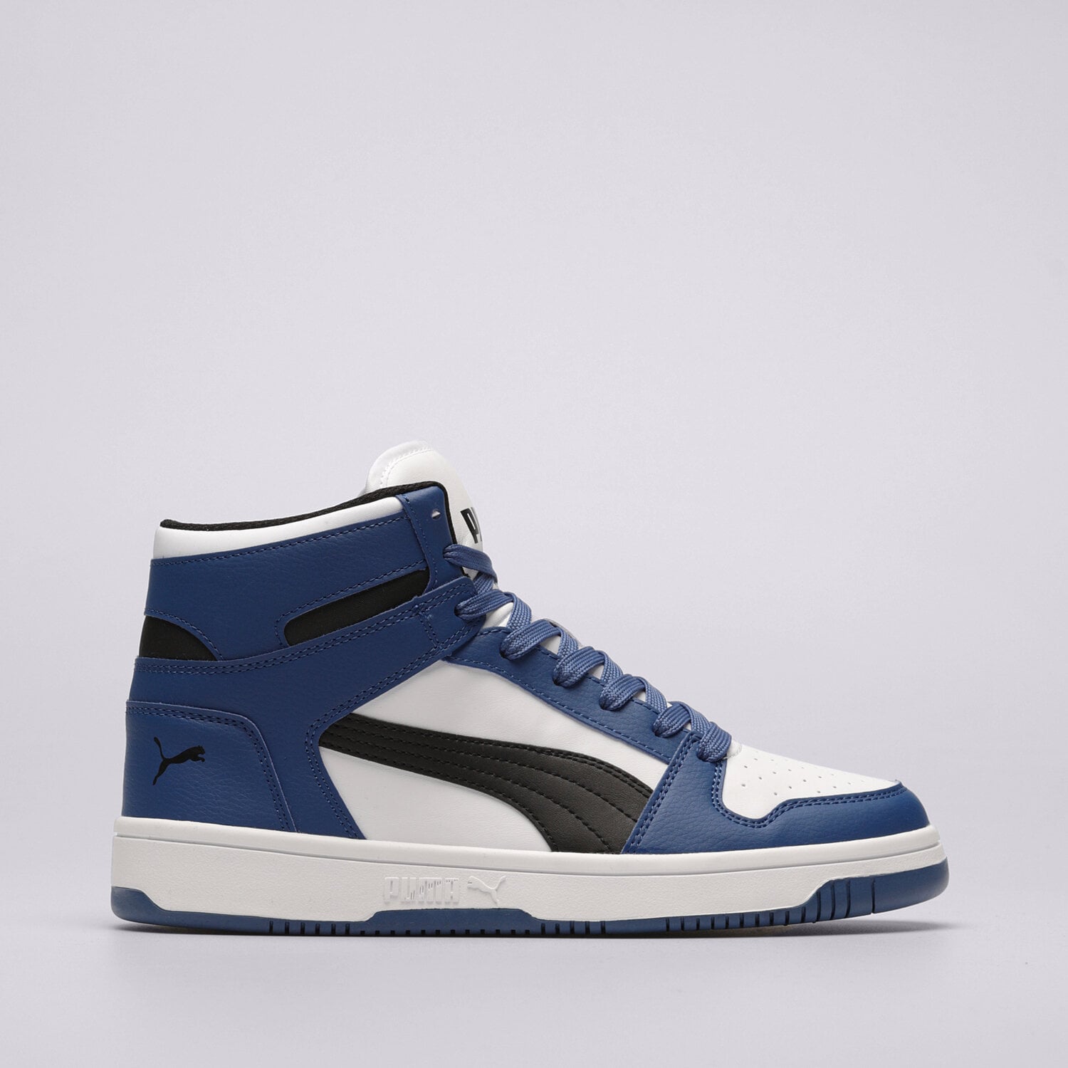 Buty sneakersy męskie PUMA REBOUND LAYUP SL 36957336 NIEBIESKI