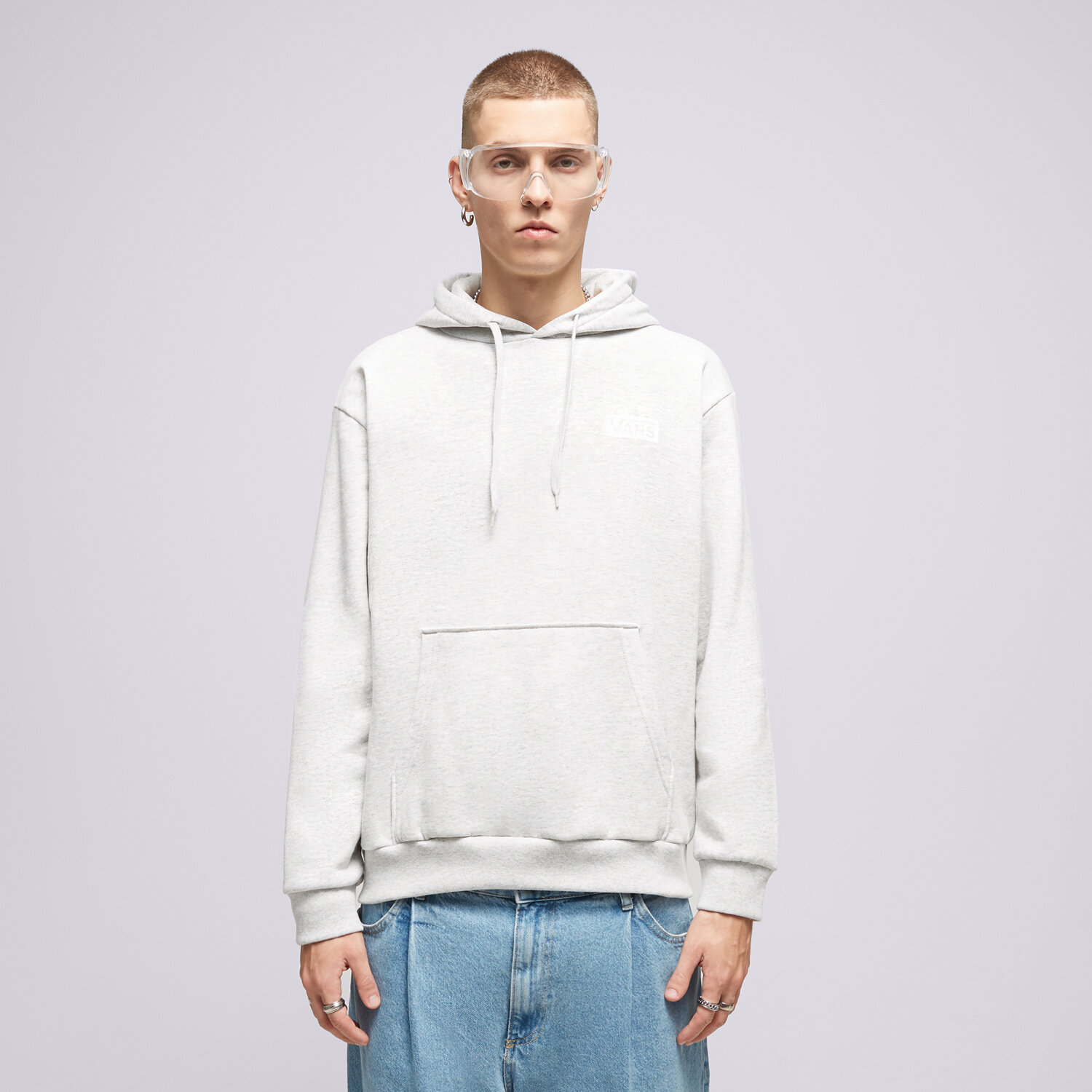 Bluza męska VANS BLUZA Z KAPTUREM RELAXED FIT VN0007FN1QI ZIELONY