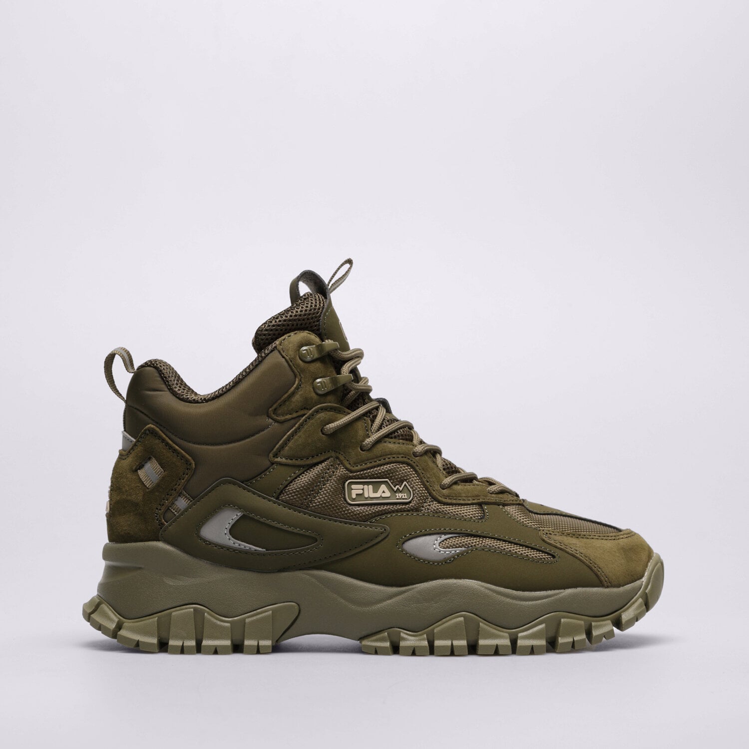 Buty zimowe sportowe męskie FILA RAY TRACER TR 2 MID 1RM02601318 KHAKI