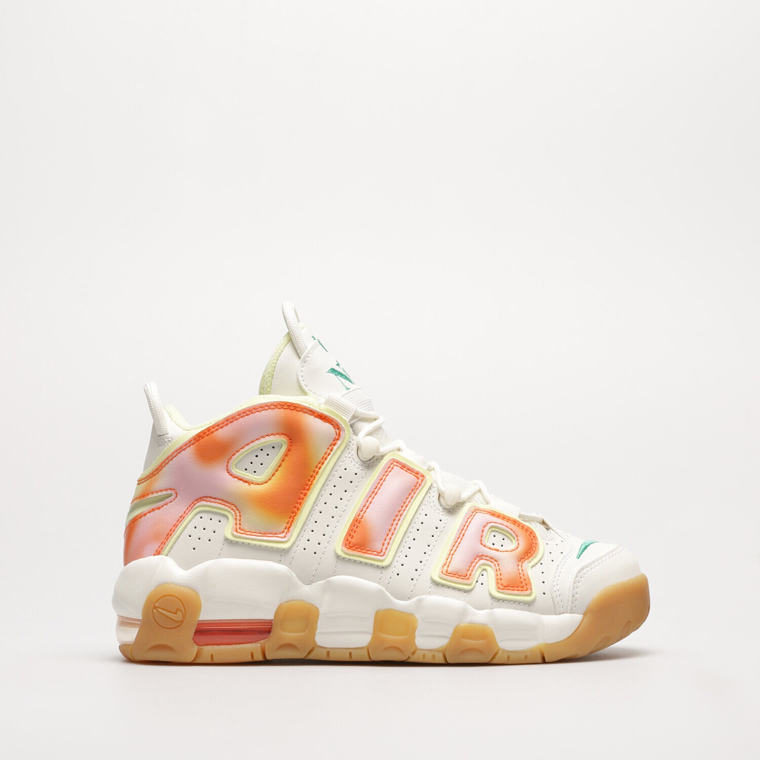 Buty sneakersy dla dzieci NIKE AIR MORE UPTEMPO FB7702-100 BEŻOWY