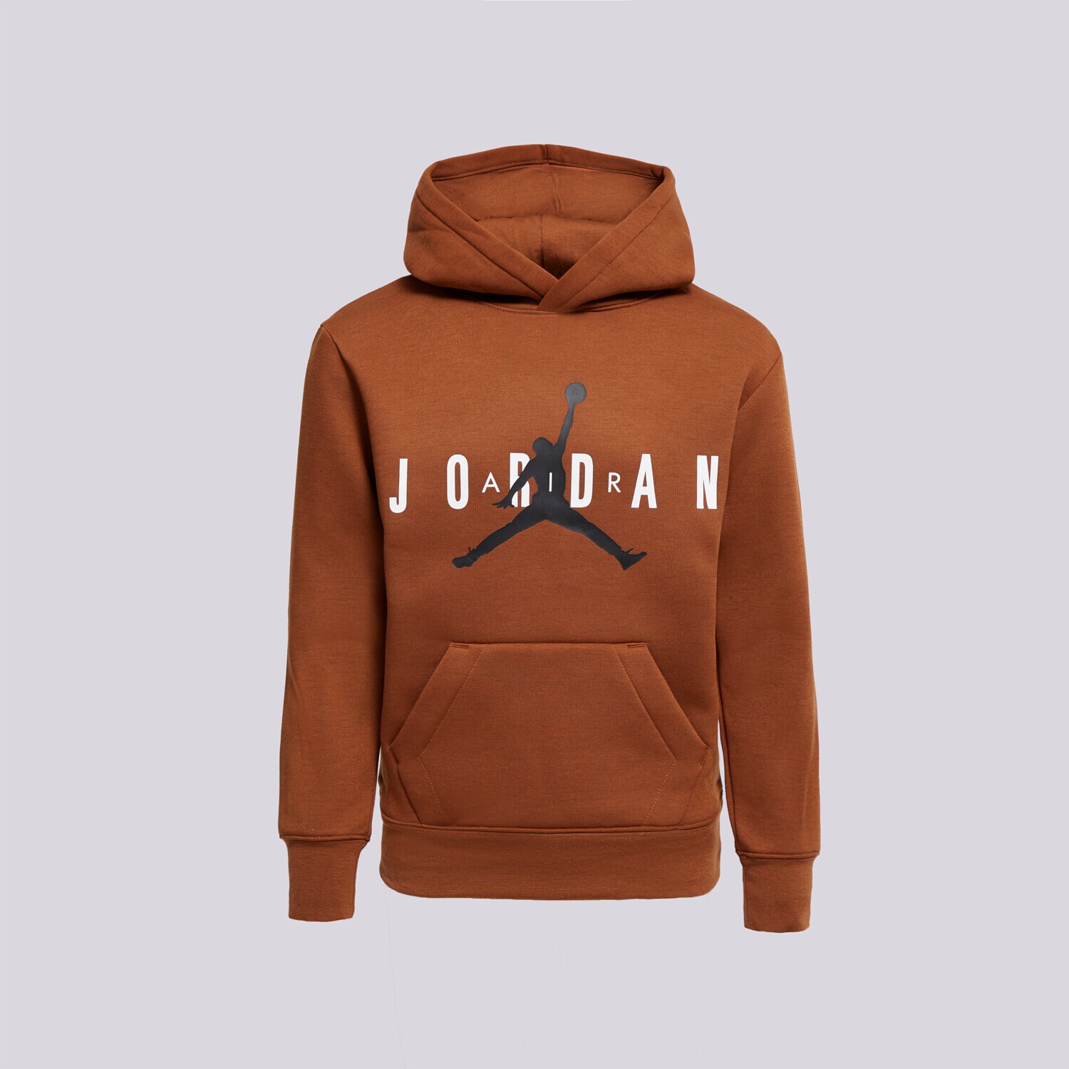Sportowa bluza dziecięca JORDAN BLUZA Z KAPTUREM JDB JUMPMAN UU 95B910-X4A BRĄZOWY