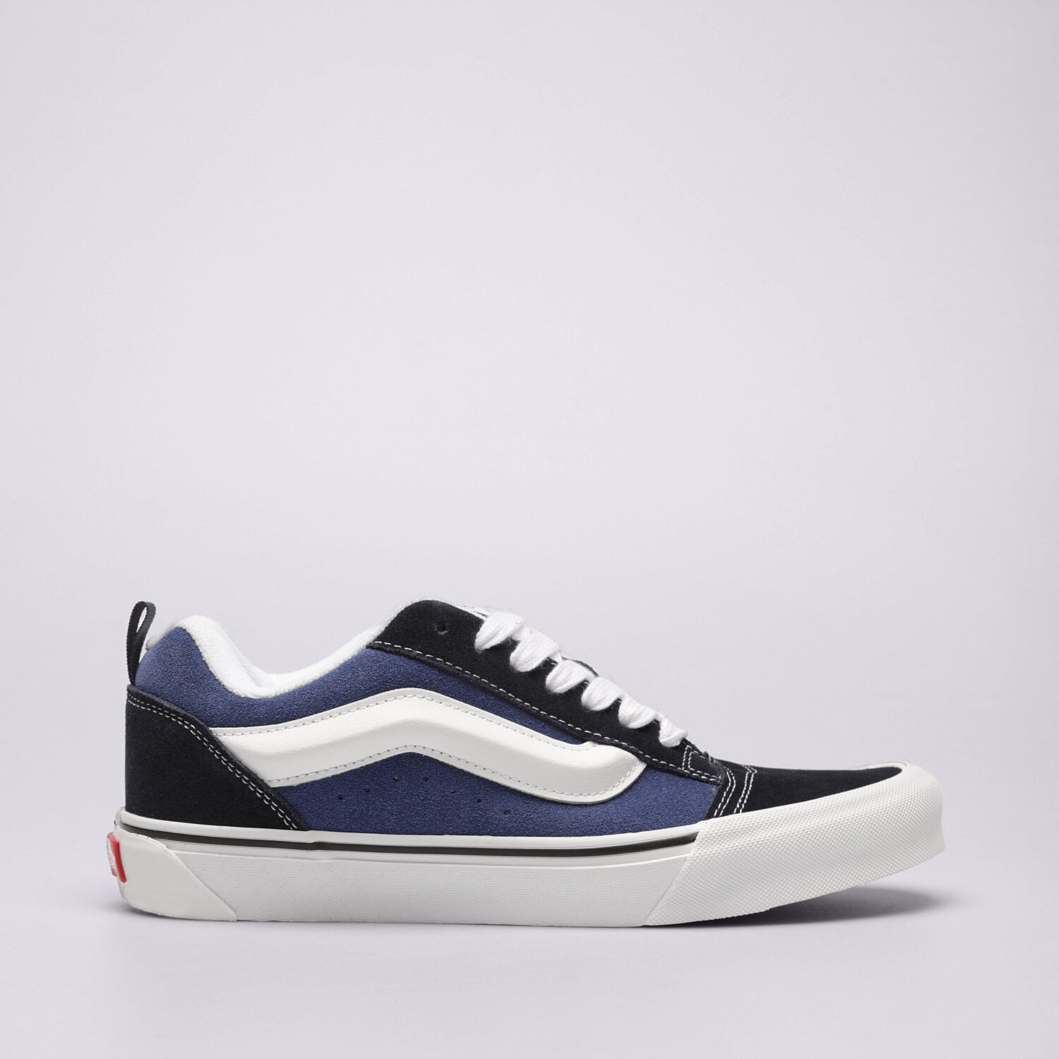 Buty sneakersy męskie VANS KNU SKOOL  VN0009QCNWD1 NIEBIESKI