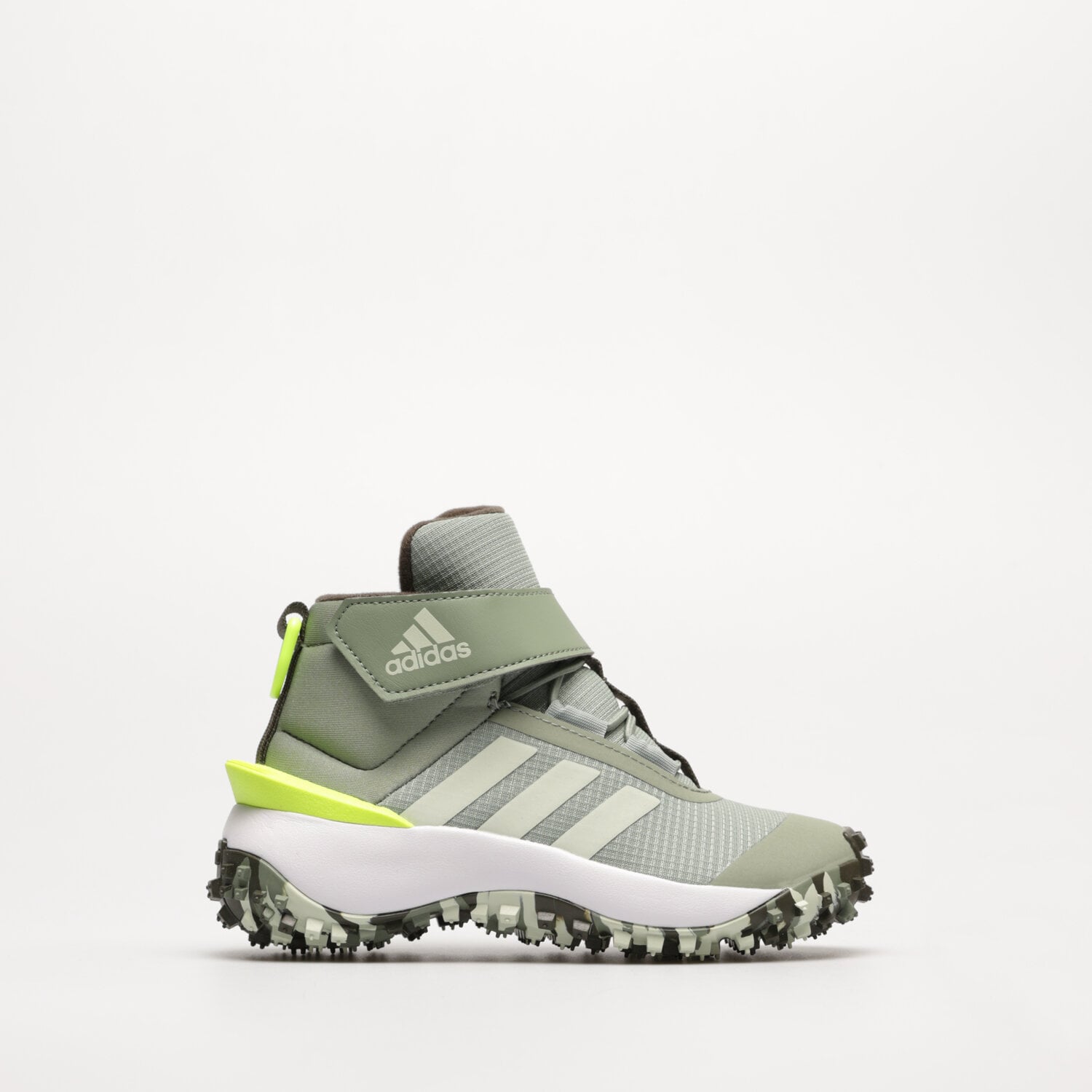Buty zimowe, trekkingowe, outdoor dla dzieci ADIDAS FORTATRAIL EL K IG7265 SZARY