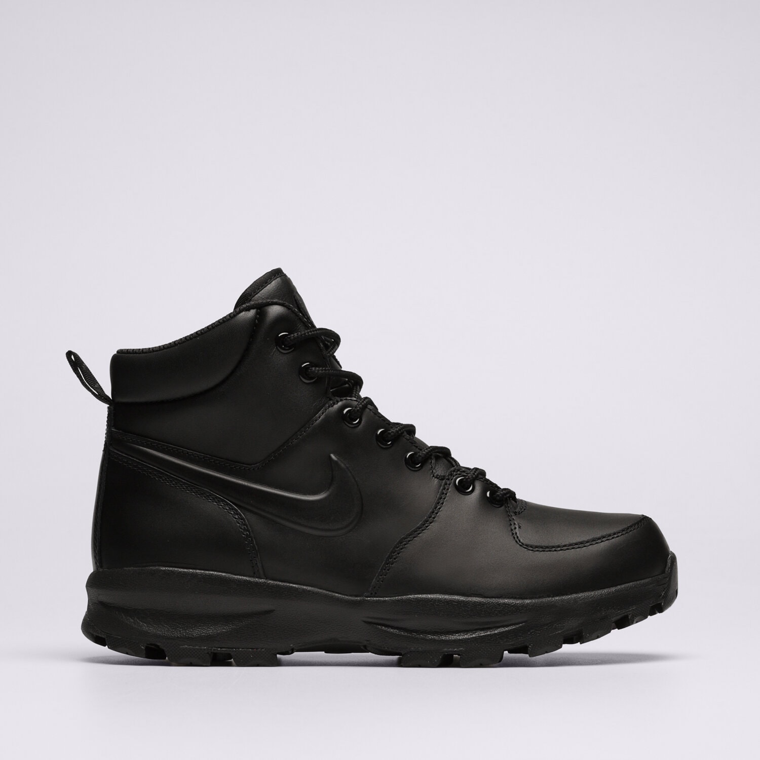Buty zimowe sportowe męskie NIKE MANOA LEATHER 454350-003 CZARNY