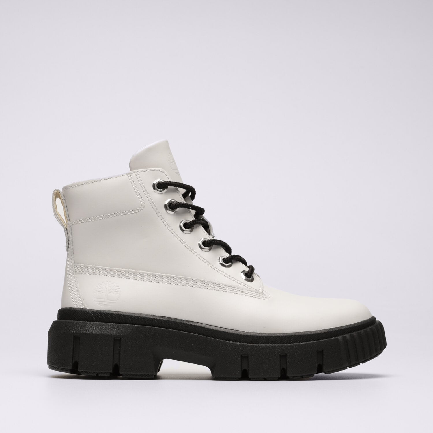 Buty zimowe damskie TIMBERLAND GREYFIELD LEATHER BOOT TB0A41ZW1001 BIAŁY
