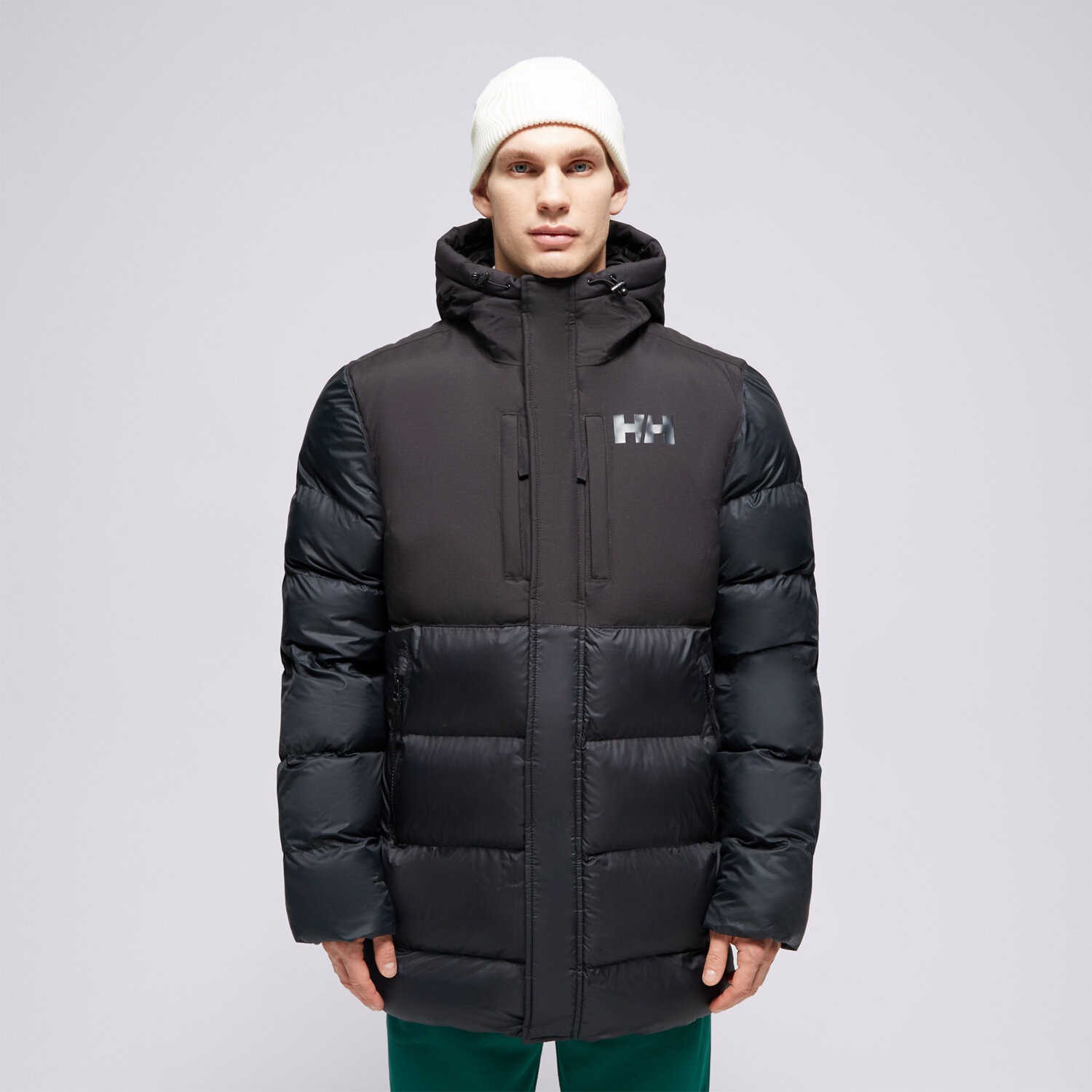 Kurtka zimowa męska HELLY HANSEN KURTKA ZIMOWA ACTIVE PUFFY 53522_990 CZARNY