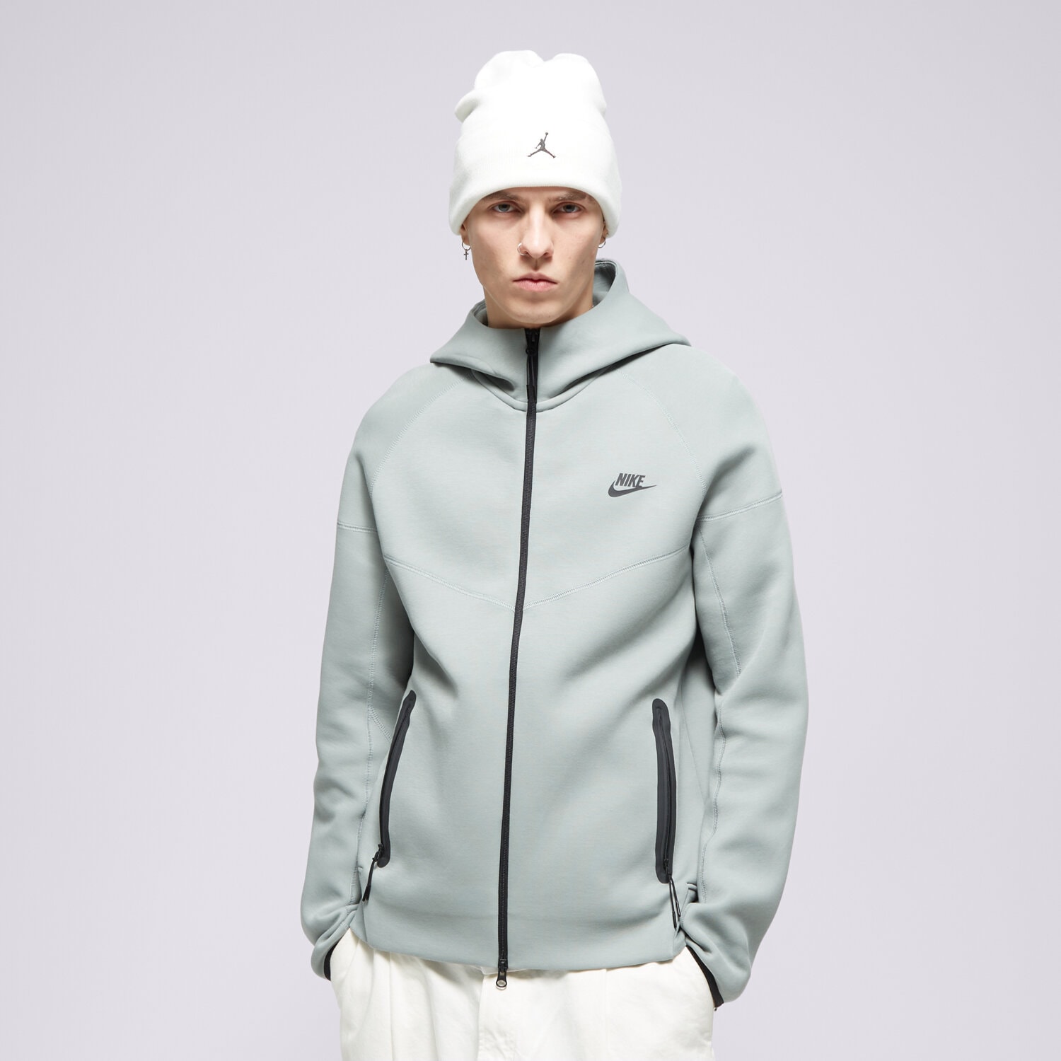 Bluza męska NIKE BLUZA SPORTSWEAR CLUB FLEECE FB7921-330 SZARY