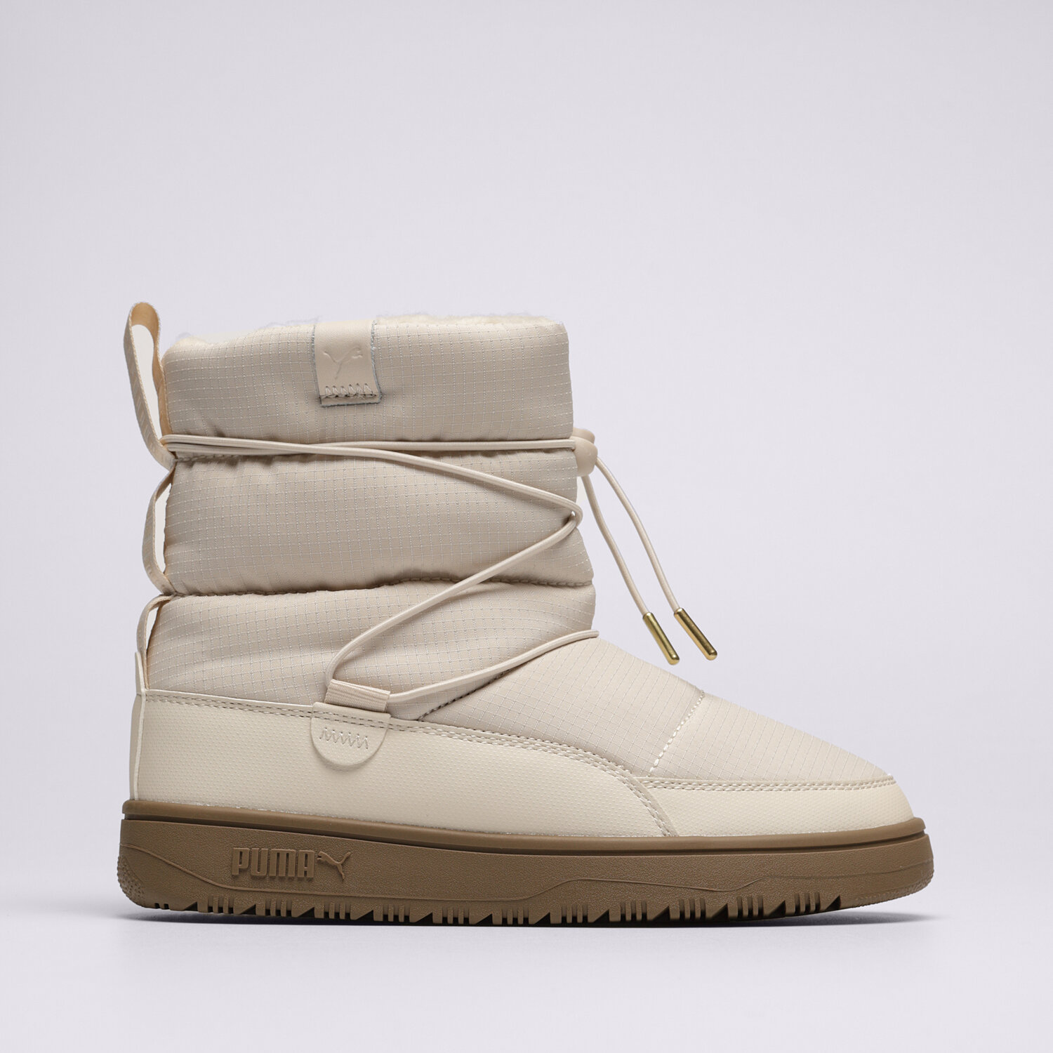 Buty zimowe damskie PUMA SNOWBAE WNS 39392002 BEŻOWY