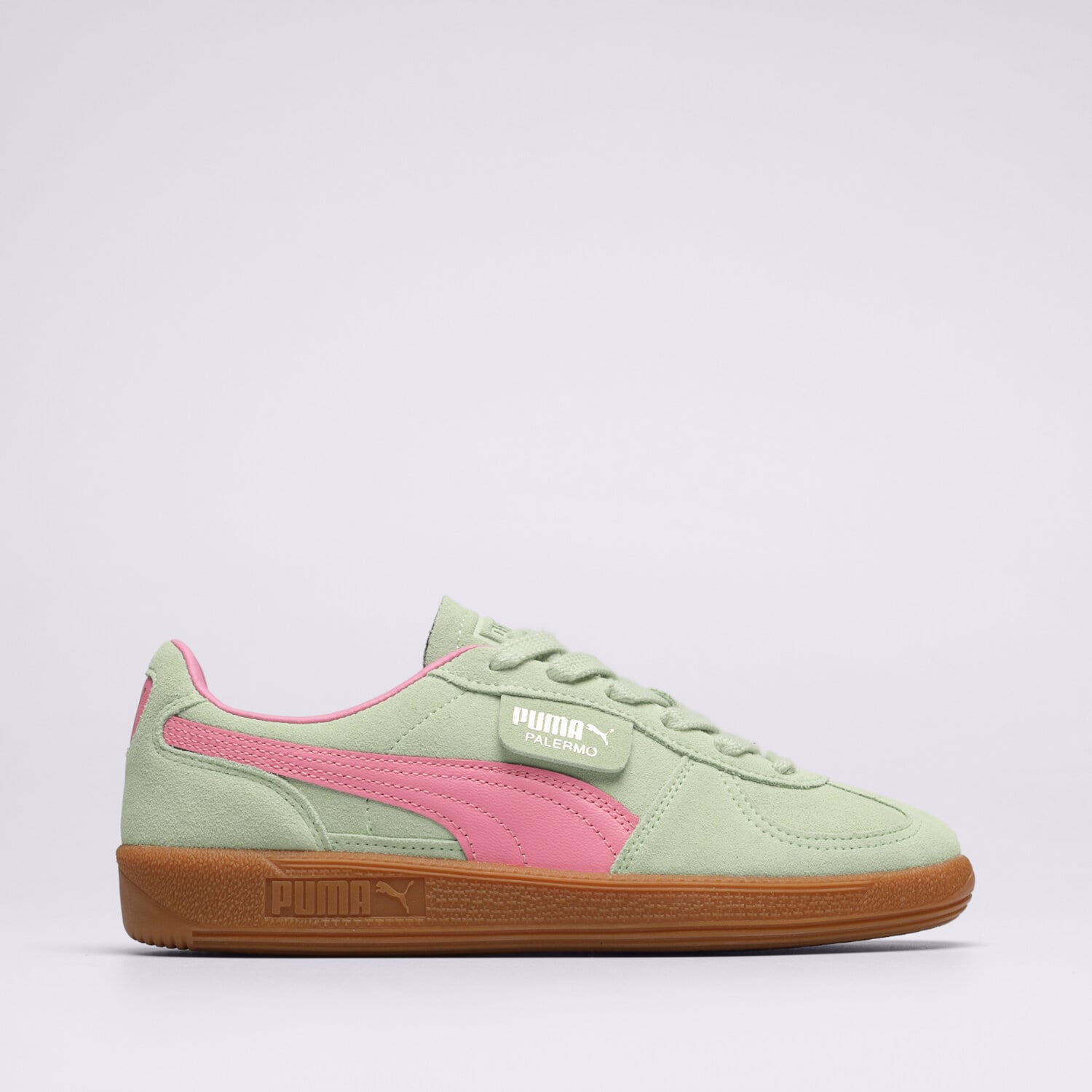 Buty sneakersy damskie PUMA PALERMO 39646302 ZIELONY