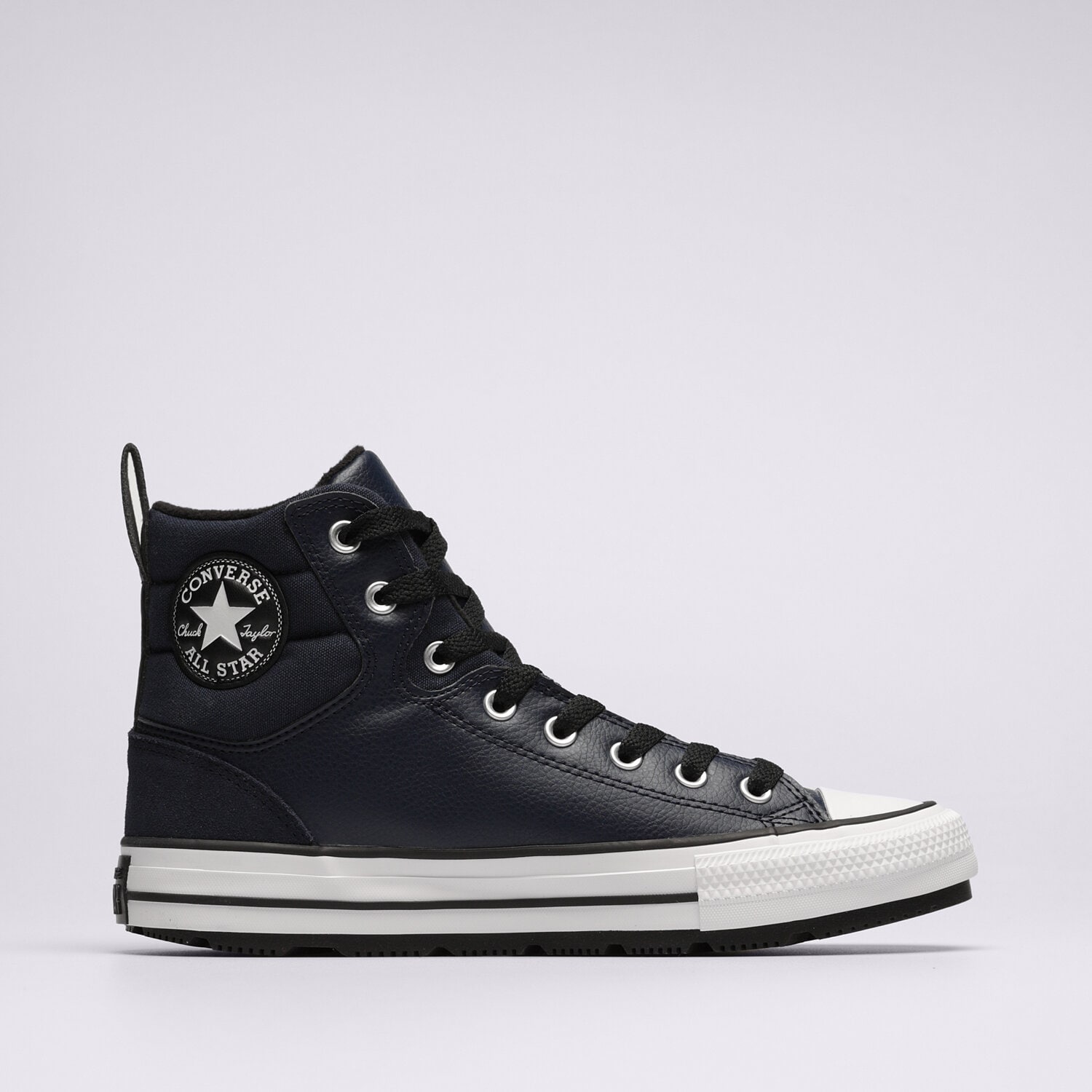 Buty sneakersy męskie CONVERSE CHUCK TAYLOR ALL STAR BERKSHIRE BOOT A05571C GRANATOWY