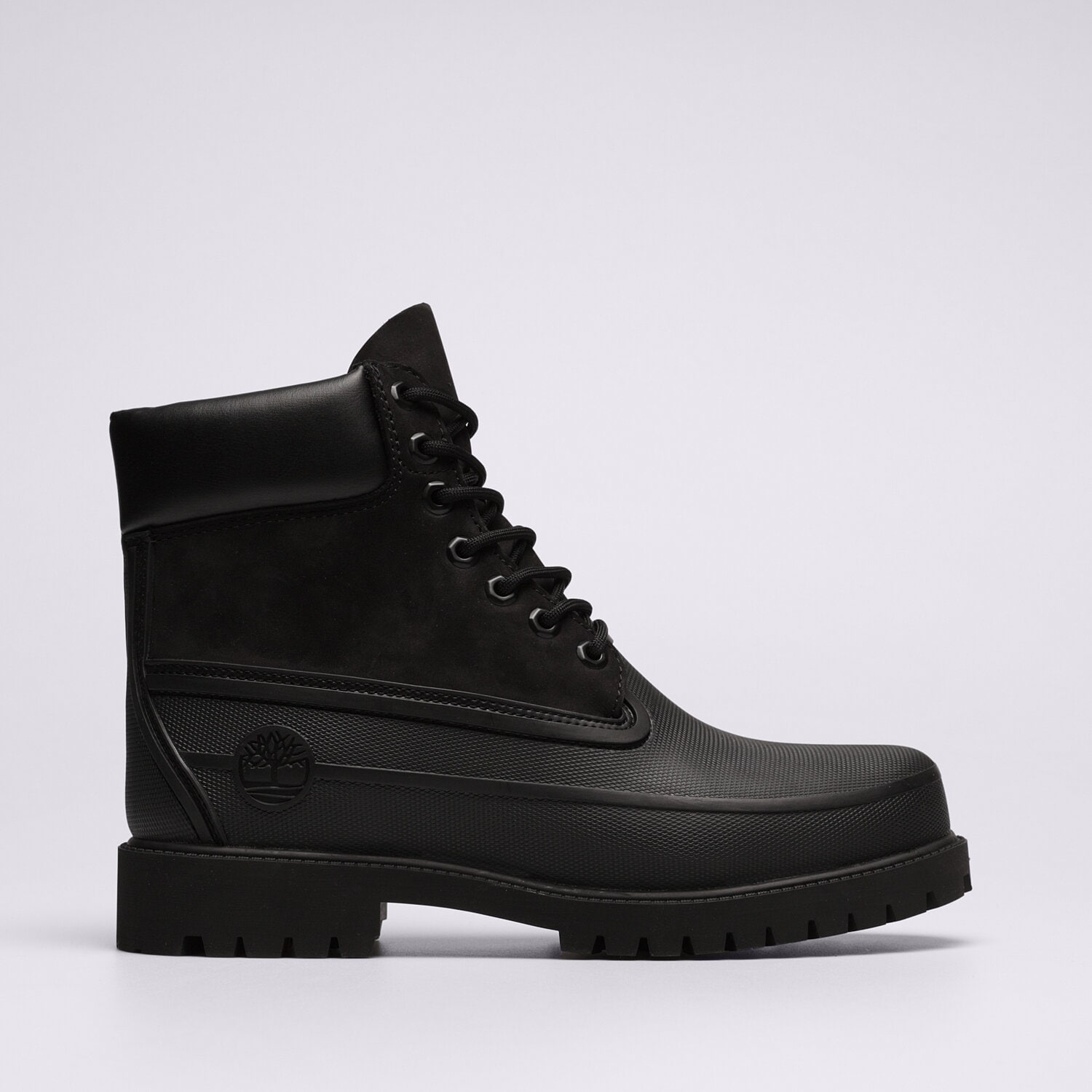 Buty zimowe sportowe męskie TIMBERLAND 6 INCH RUBBER TOE TB0A5QUC0011 CZARNY