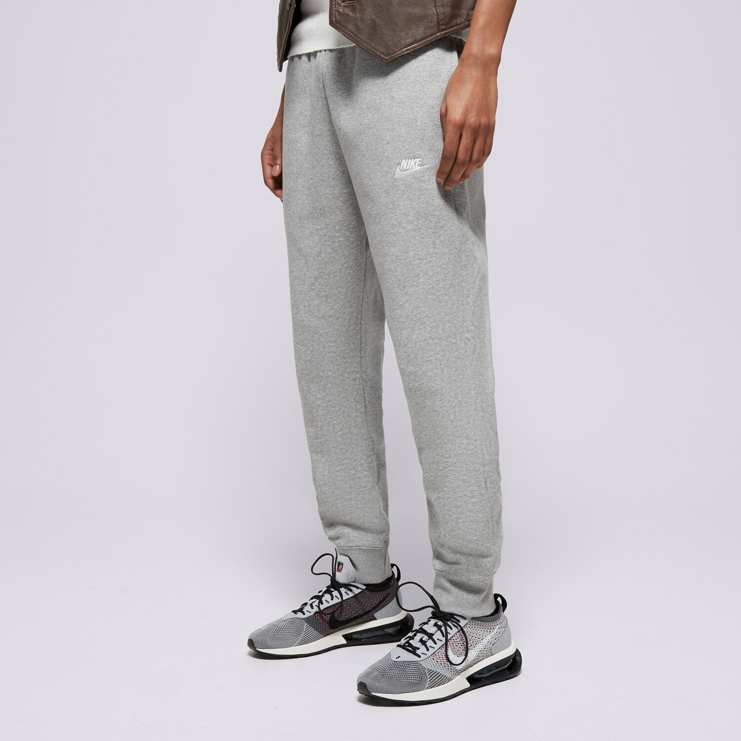 Spodnie sportowe męskie NIKE SPODNIE SPORTSWEAR CLUB FLEECE BV2671-063 SZARY