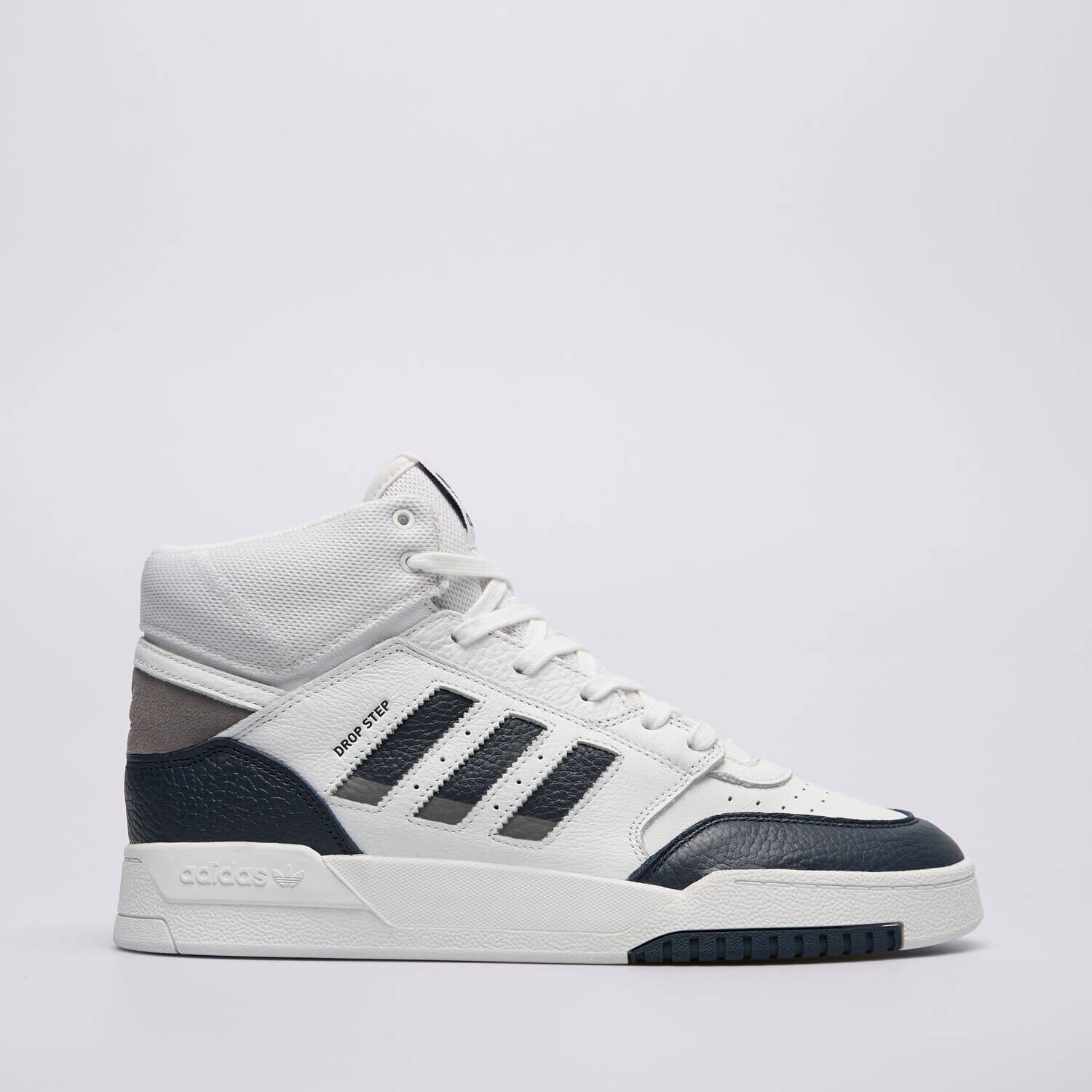 Buty sneakersy męskie ADIDAS DROP STEP MID  IF0901 BIAŁY
