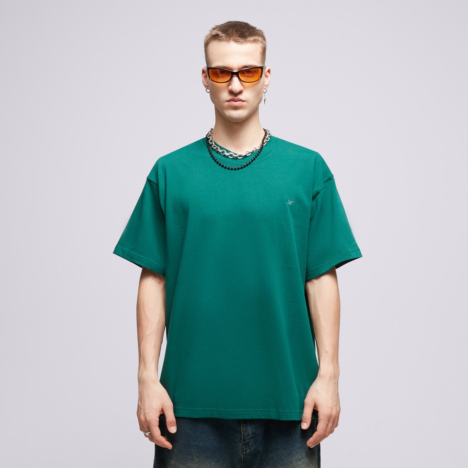 Koszulka, t-shirt sportowy męski ADIDAS T-SHIRT C TEE IM4392 ZIELONY