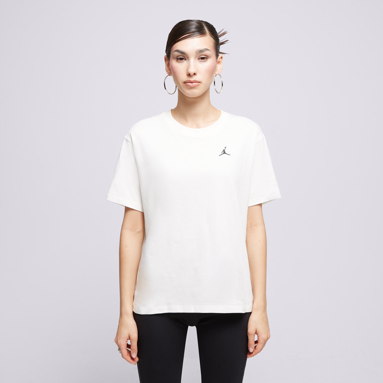 Koszulka, t-shirt damski JORDAN T-SHIRT ESSENTIALS FN4500-133 BEŻOWY