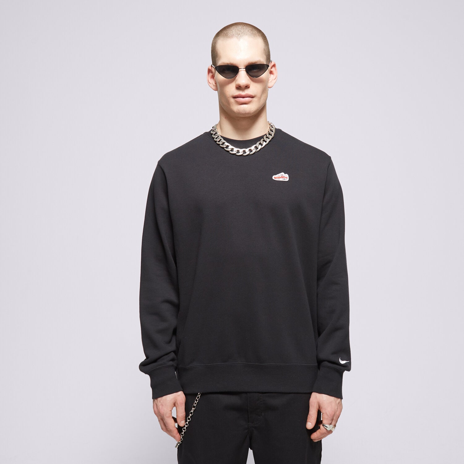 Bluza męska NIKE BLUZA M NSW CRW FT XAM1 FZ5202-010 CZARNY