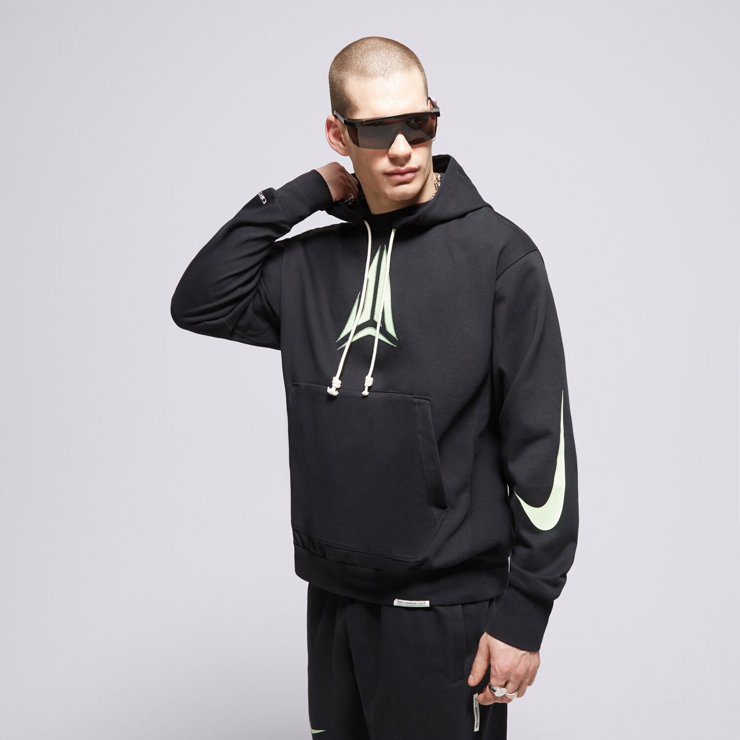 Bluza męska NIKE BLUZA Z KAPTUREM JA M NK DF STD ISS PO HDY NBA FN2987-010 CZARNY