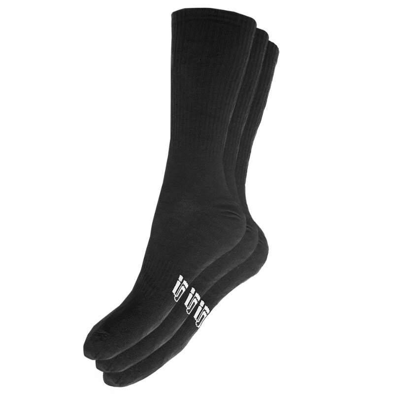 Skarpetki sportowe damskie SIZEER SKARPETY WYSOKIE 3PPK BLACK SISK2901 CZARNY