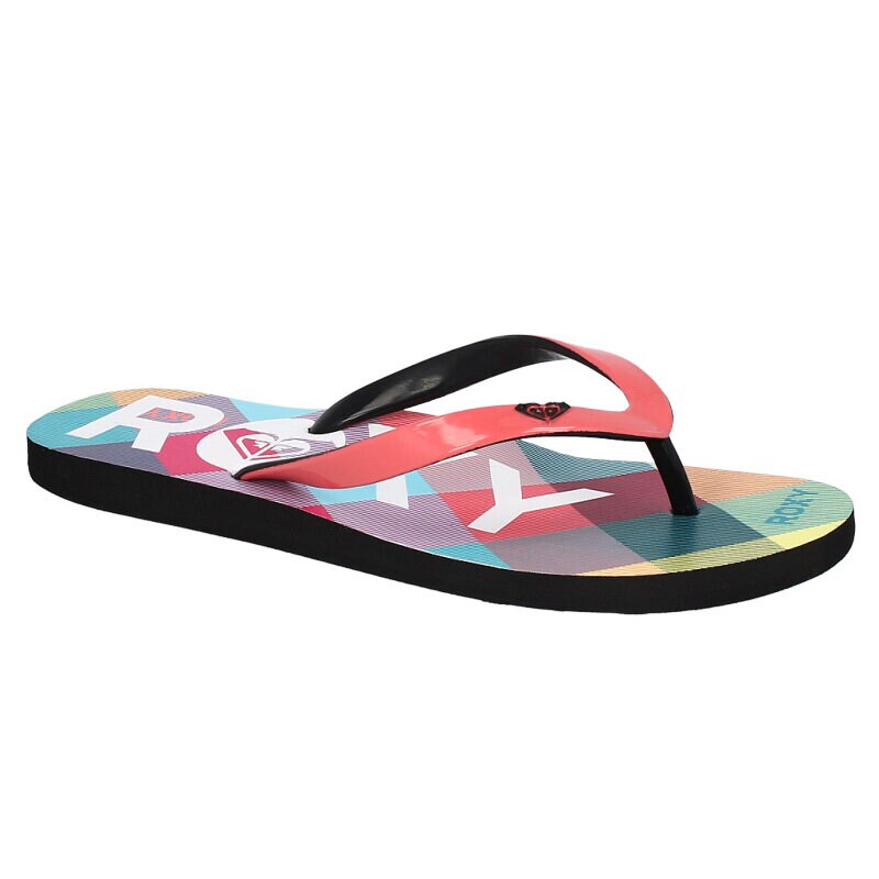 Klapki damskie ROXY BARCELONA WRWSL363BCL MULTICOLOR