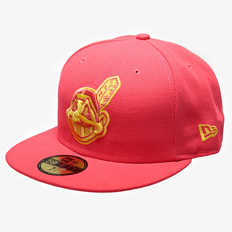 Czapka z daszkiem dla dzieci NEW ERA CZAPKA SEASONAL C MLB CLEVELAND INDIANS 10707542 CZERWONY