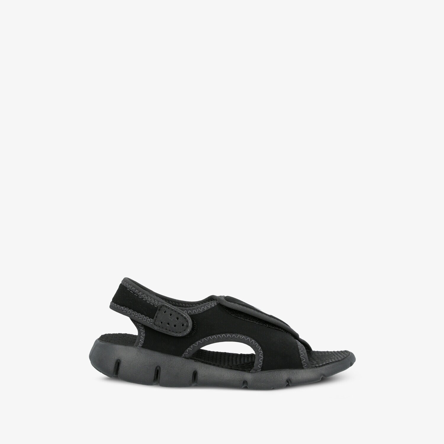 NIKE SUNRAY ADJUST 4 (GS PS) 386518-11K CZARNY