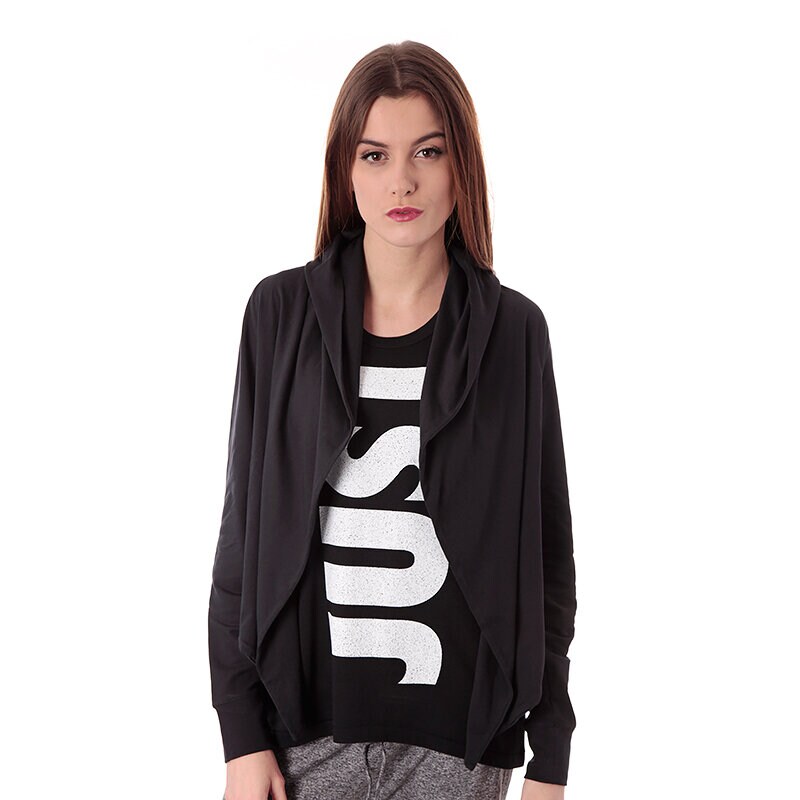 Bluza damska NIKE BLUZA NIKE TWIST STYLED WRAP 589294010 CZARNY