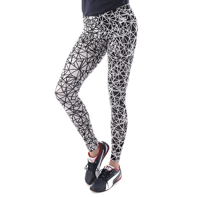Spodnie sportowe damskie NIKE SPODNIE NIKE LEG-A-SEEAOP 586399100 BIAŁY