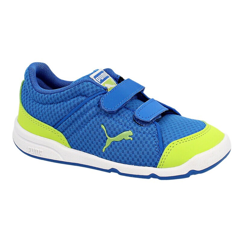 Buty sneakersy dla dzieci PUMA STEPFLEEX MESH V KIDS 18708501 NIEBIESKI
